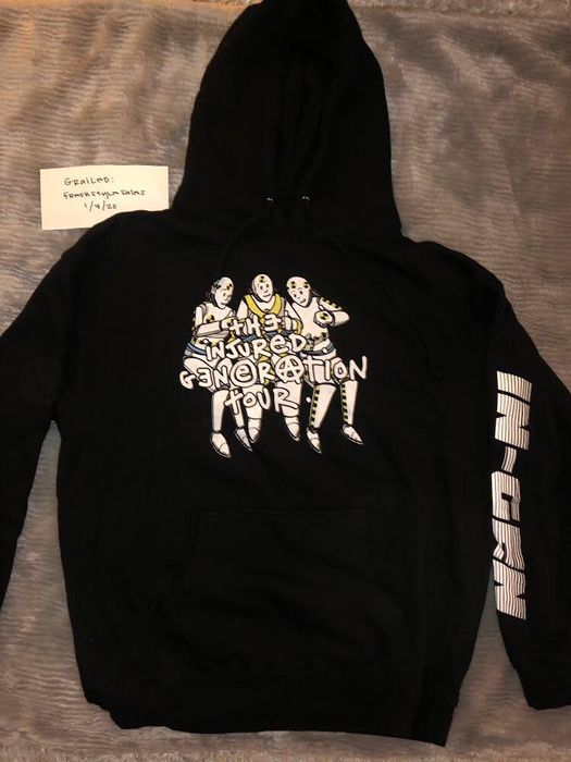 Injured 2024 generation hoodie