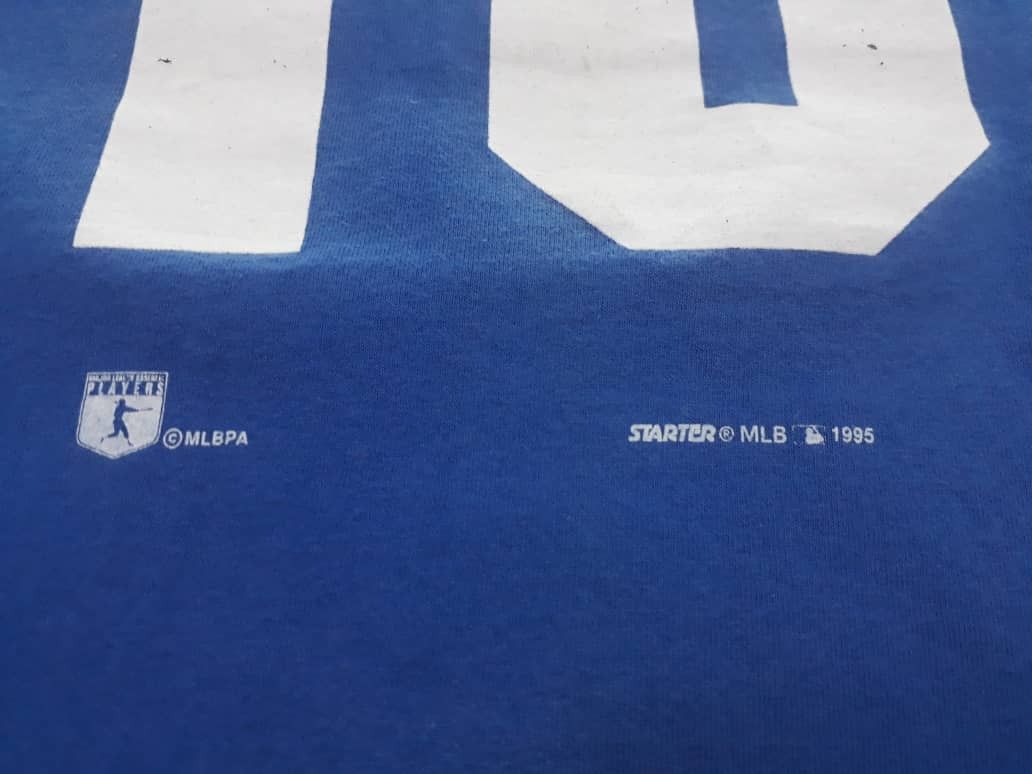 MLB Vintage 90s Dodgers Players "NOMO 16" MLB Made In U.S.A Size US L / EU 52-54 / 3 - 4 Thumbnail