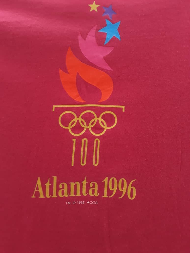 Vintage Vintage 90s Summer Olympics Atlanta 1996 Made In U.S.A Size US XL / EU 56 / 4 - 2 Thumbnail