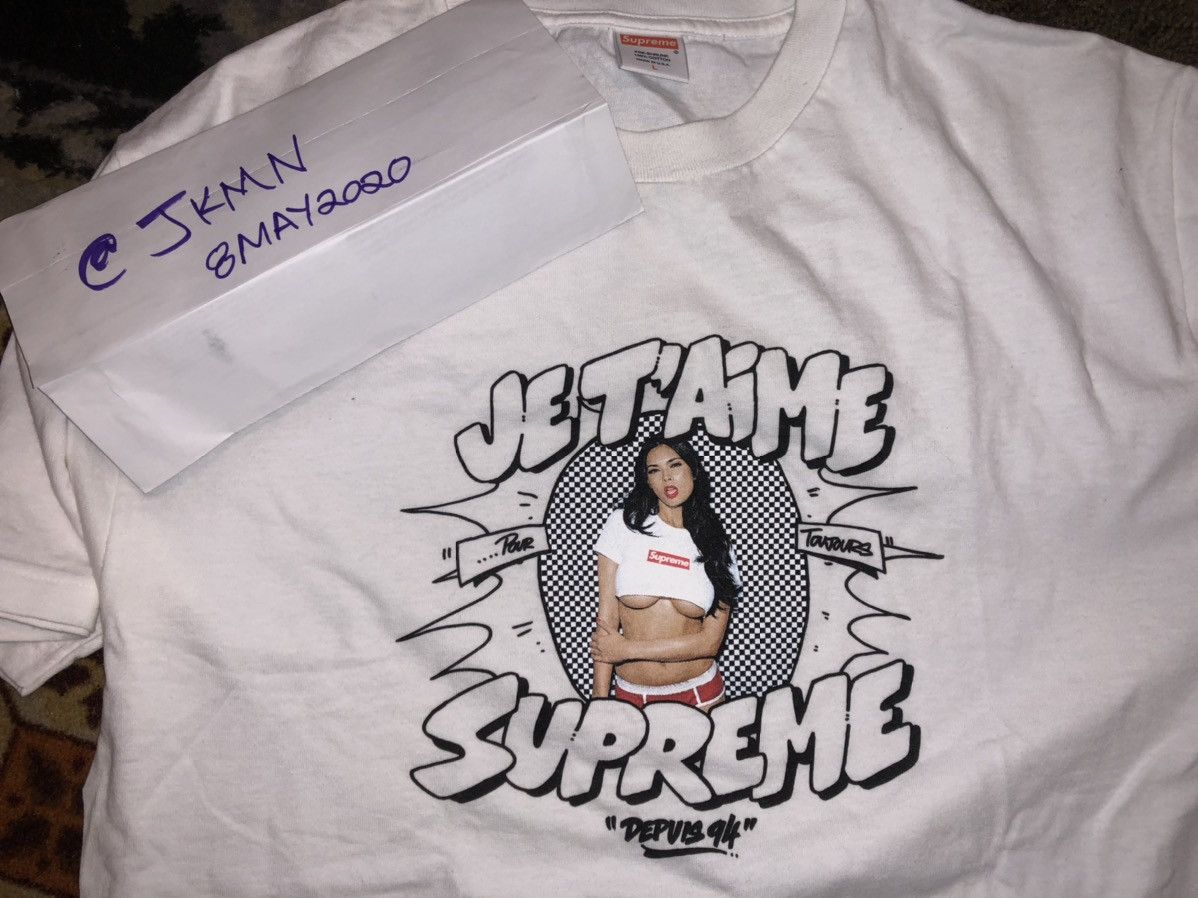 Supreme x Tera Patrick “je taime”