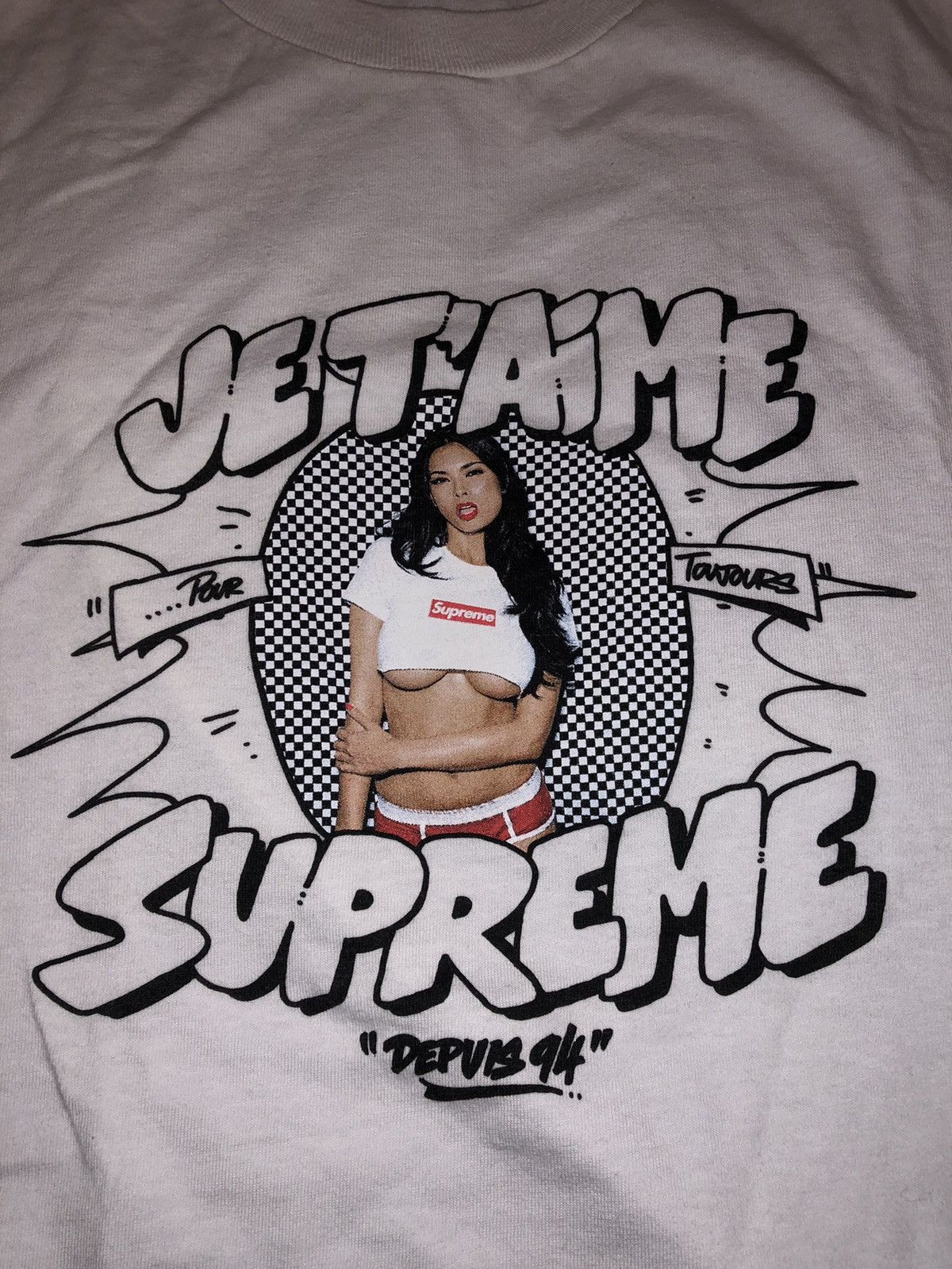 Supreme x Tera Patrick “je taime”
