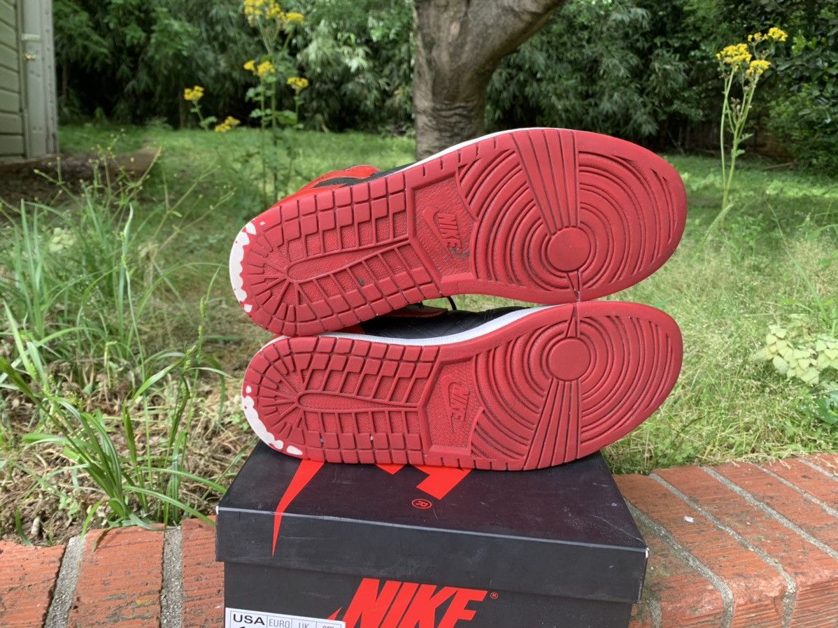Jordan Brand Air Jordan 1 Retro High OG 2013 Bred 2013 Size US 11 / EU 44 - 6 Thumbnail