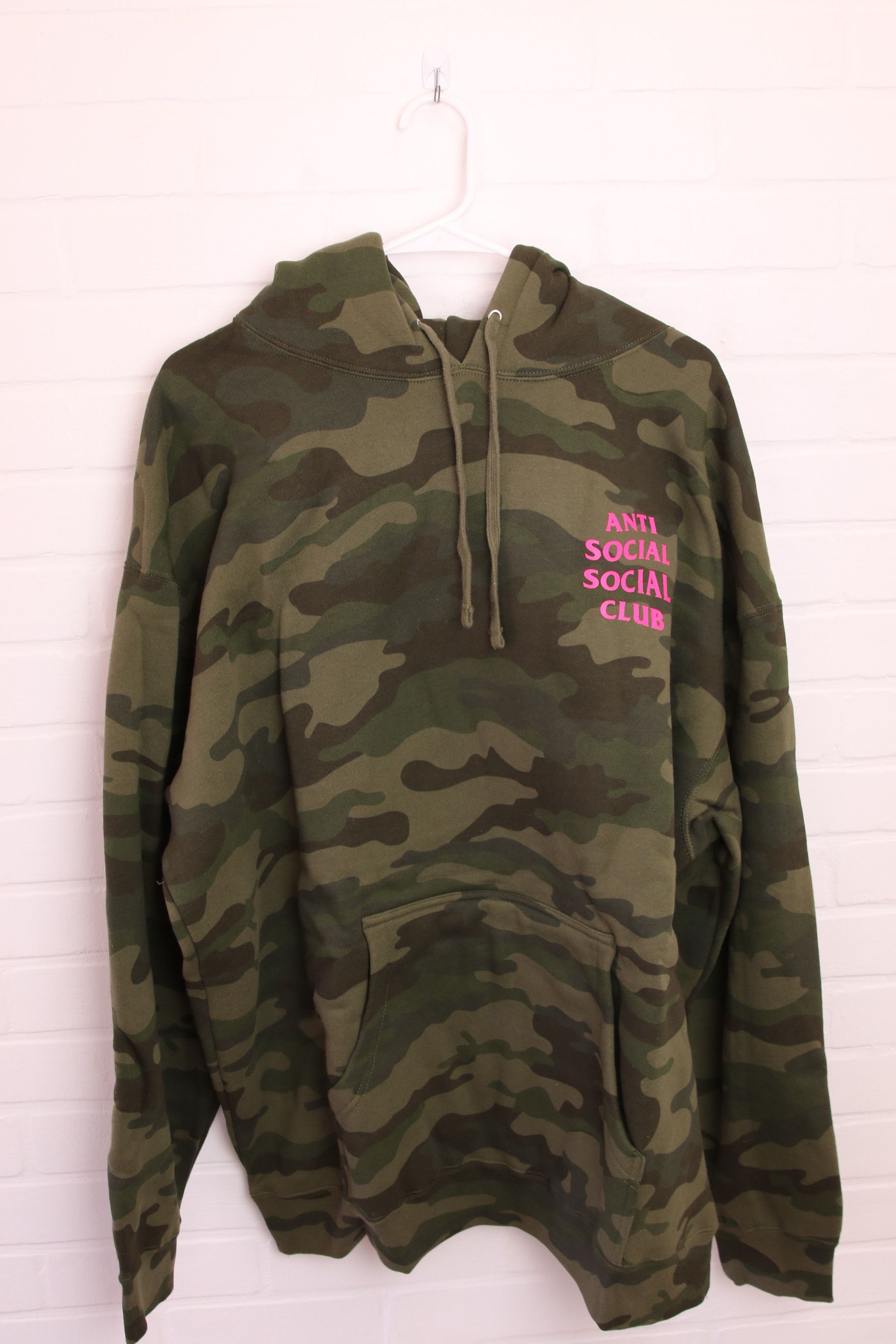 Anti Social Social Club Break Me Camo Hoodie Grailed