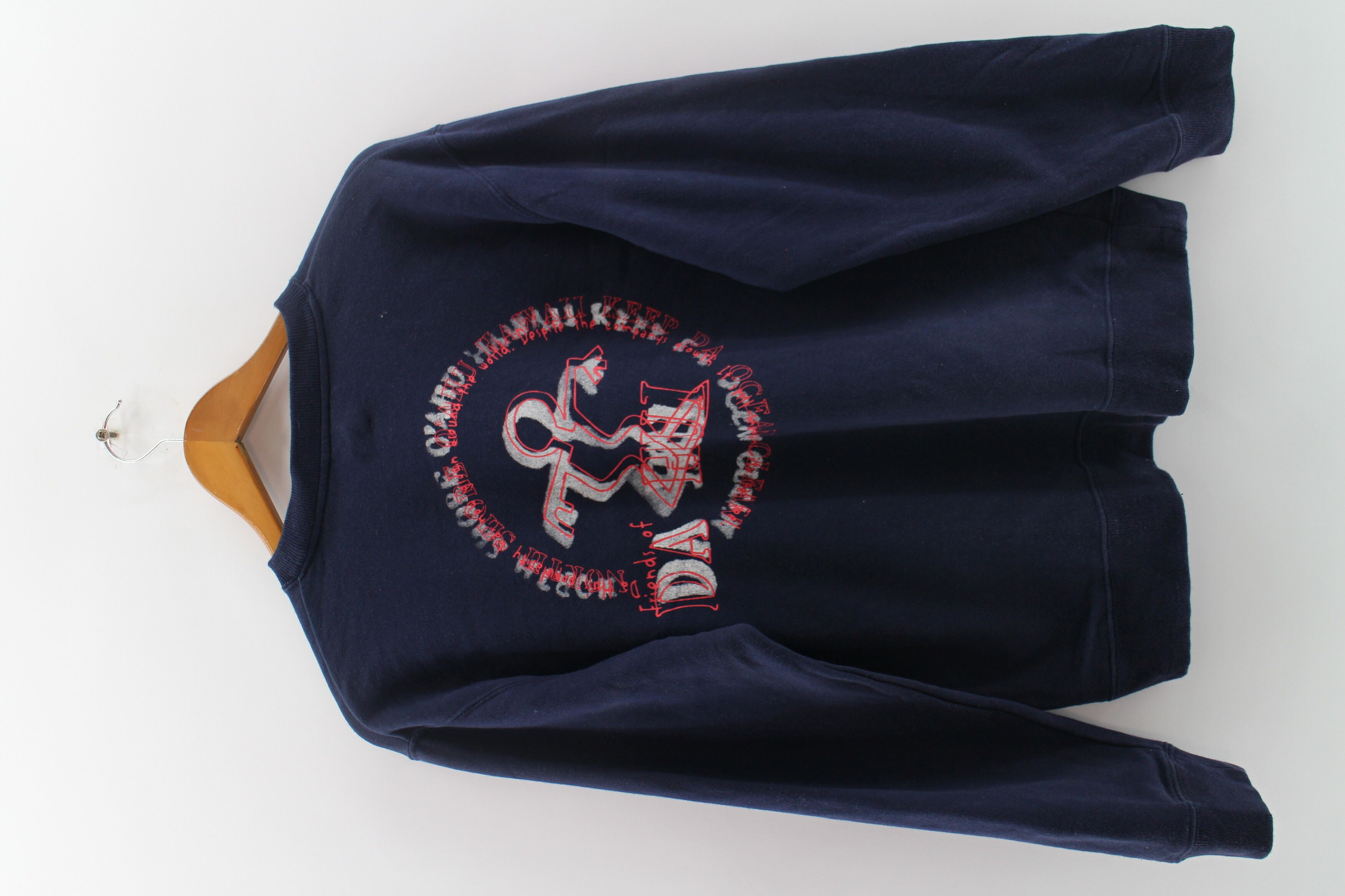 Vintage DA HUI Design Jumper Crewneck Vintage 90s Sweater Size M Size US M / EU 48-50 / 2 - 1 Preview