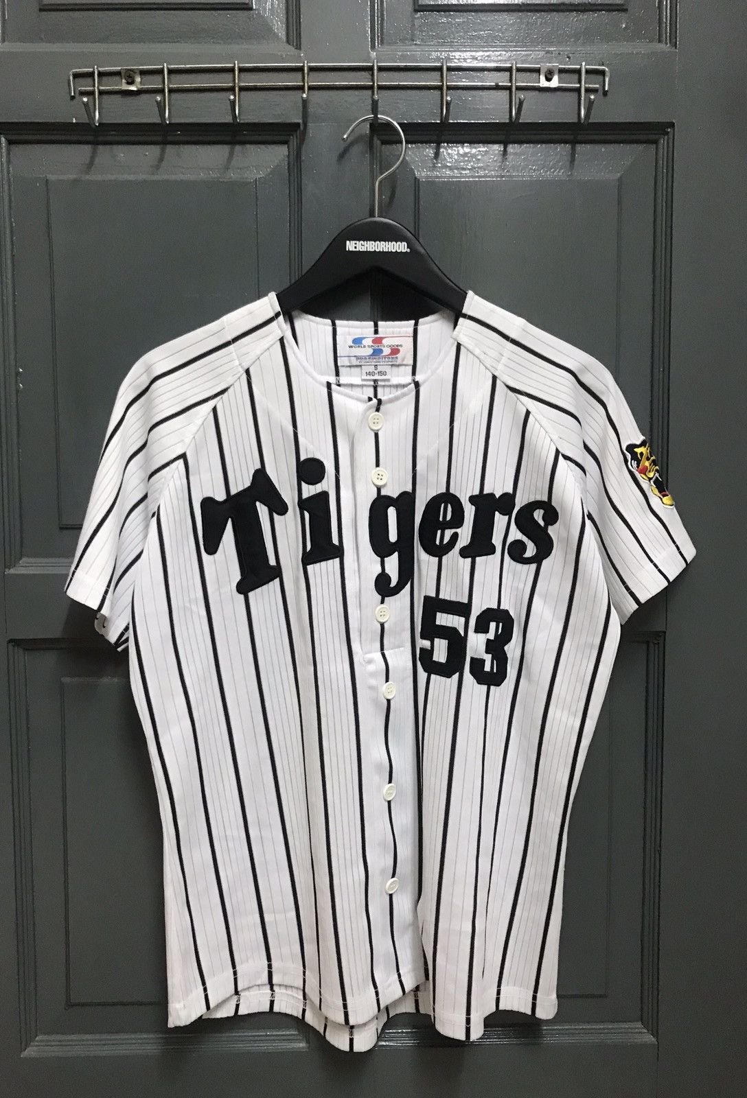 Vintage Hanshin Tigers Japanese Baseball Jersey | Grailed