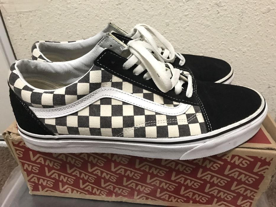 Vans Checkerboard Old Schools | Grailed