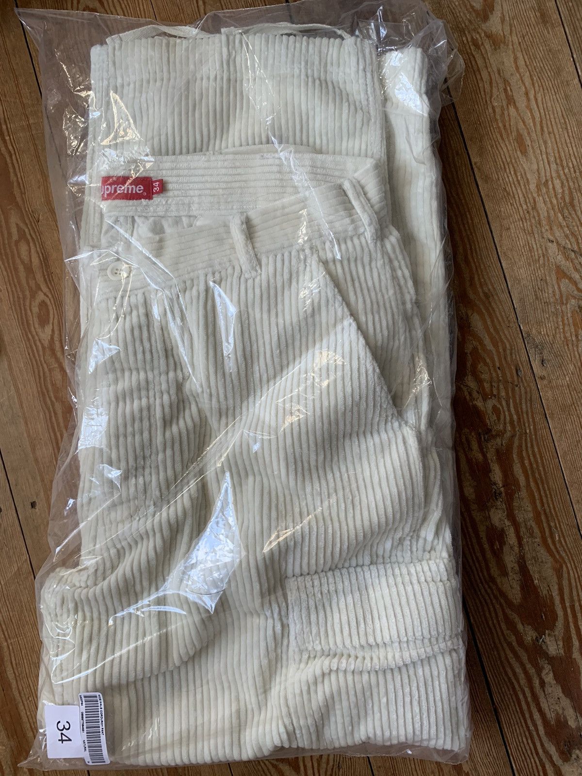 Supreme Supreme Wide Wale Corduroy Cargo Pants Size US 34 / EU 50 - 1 Thumbnail