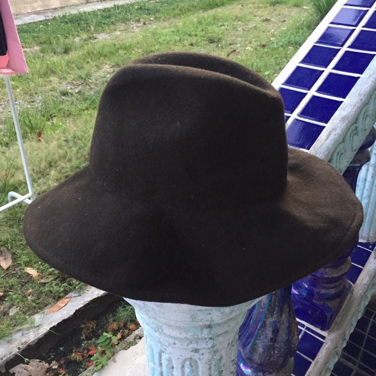 Japanese Brand Water Repellent Crushable Fine Felts Hat (Superior Quality) Size ONE SIZE - 8 Thumbnail