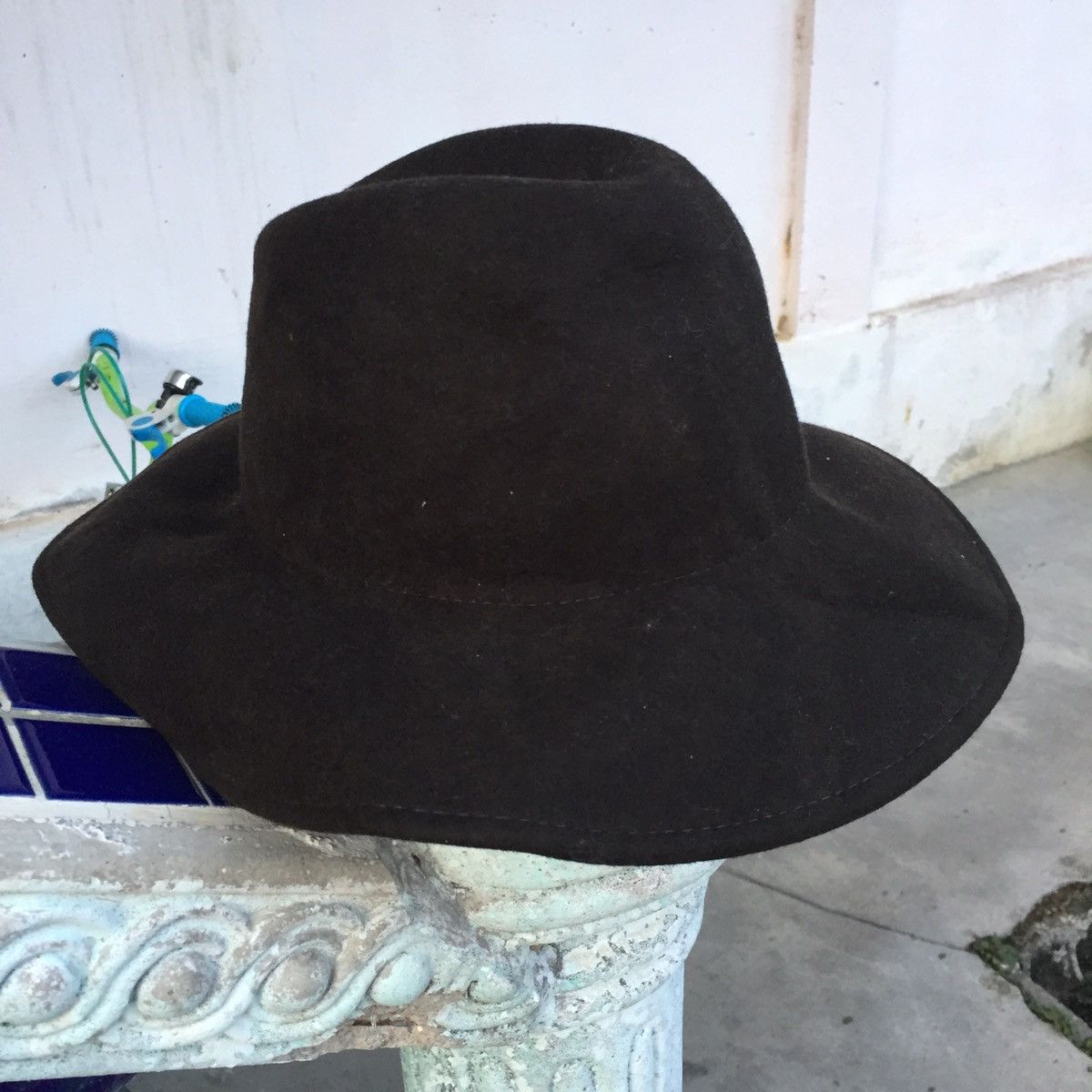 Japanese Brand Water Repellent Crushable Fine Felts Hat (Superior Quality) Size ONE SIZE - 9 Thumbnail