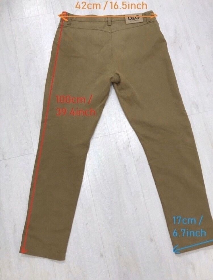 Dolce & Gabbana Dolce Gabbana Soft Chino Pants Size US 33 - 8 Thumbnail