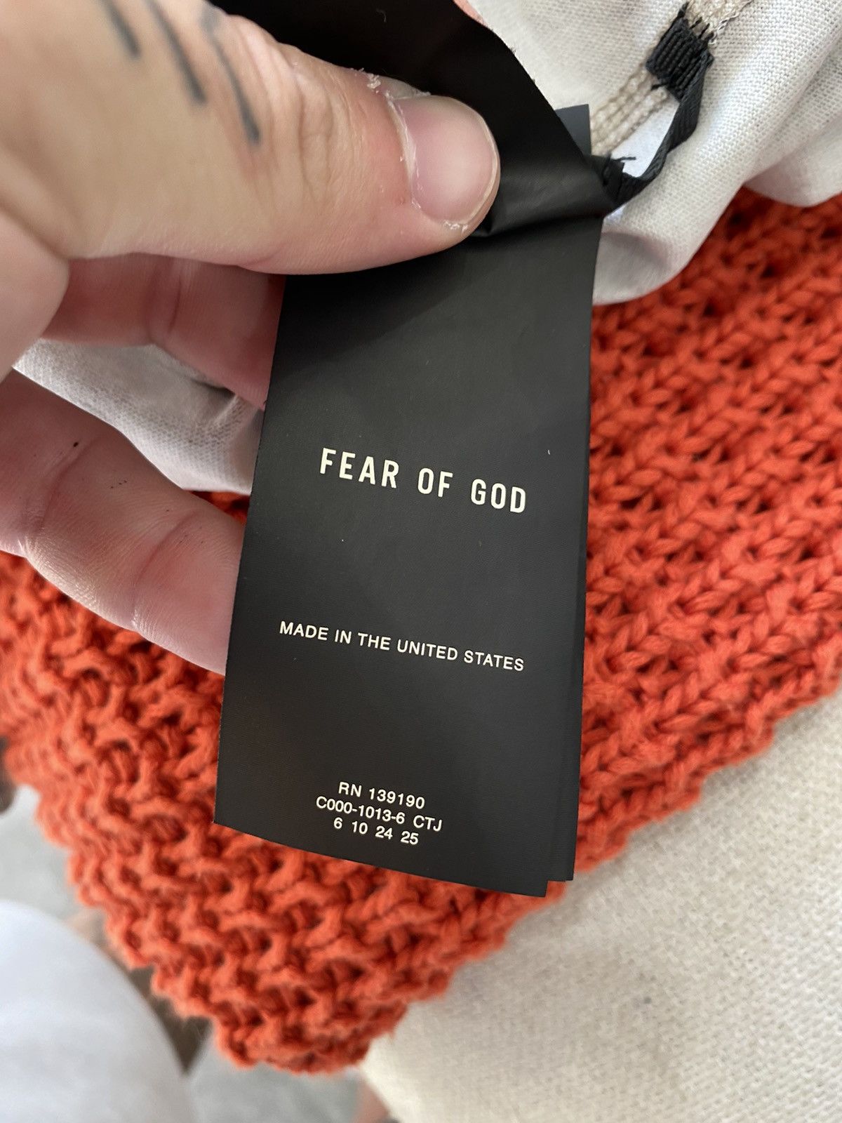 Fear of God Safari camo t shirt L Size US L / EU 52-54 / 3 - 7 Thumbnail