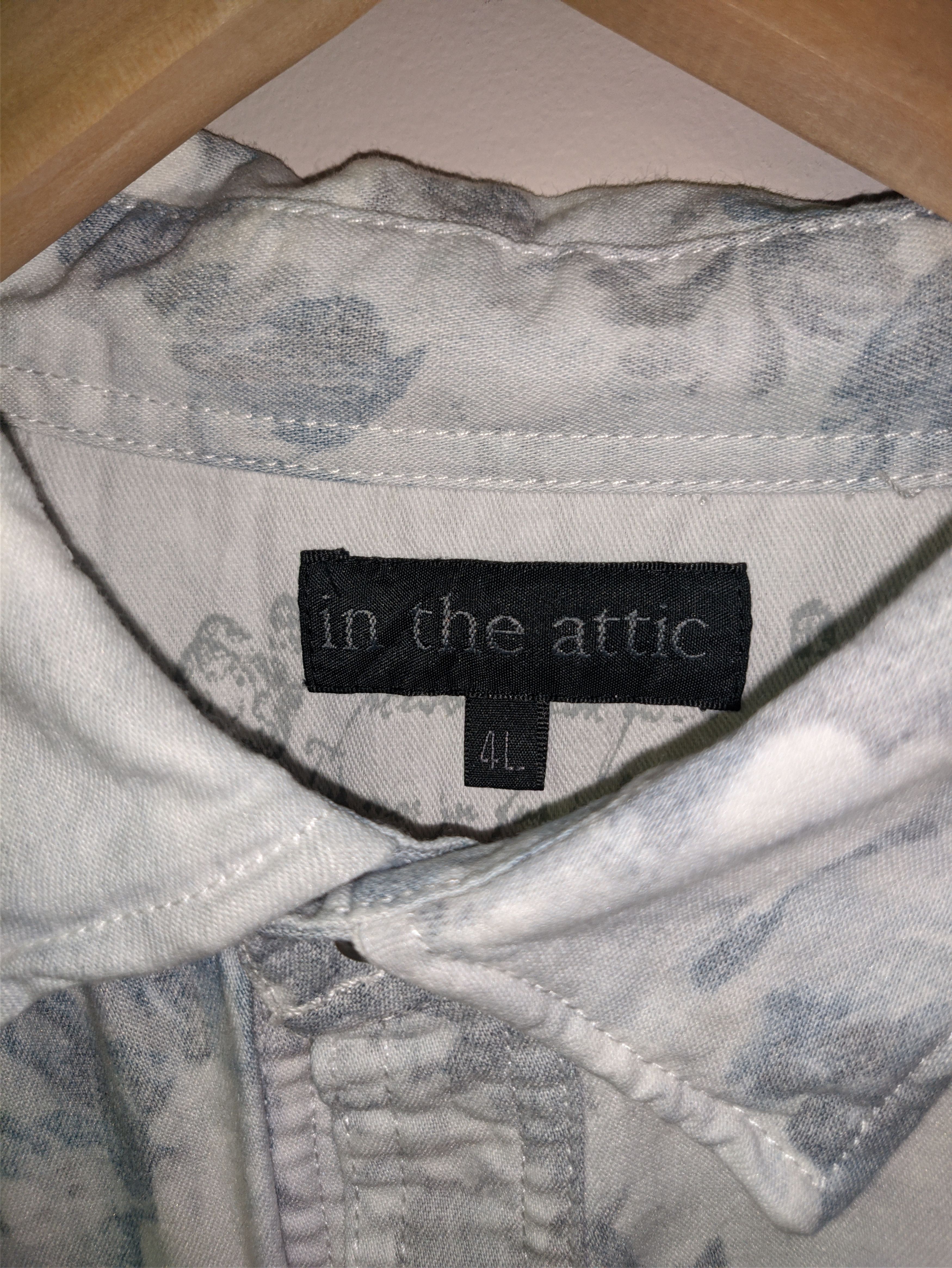 In The Attic In The Attic Oversized Floral Button up Size US XL / EU 56 / 4 - 5 Thumbnail