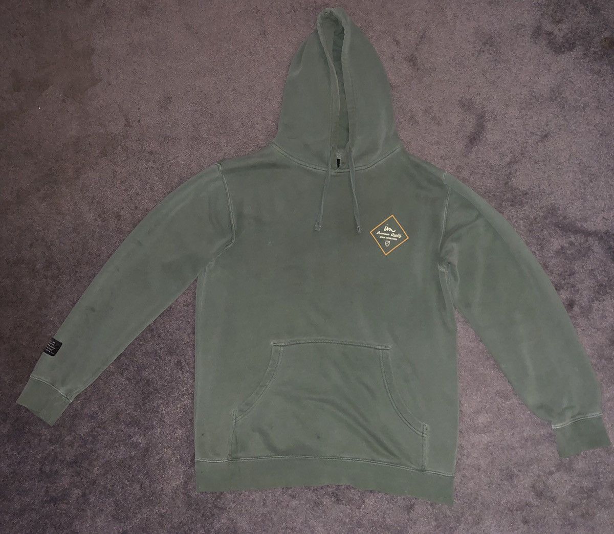 Imperial Motion Green Hoodie Grailed