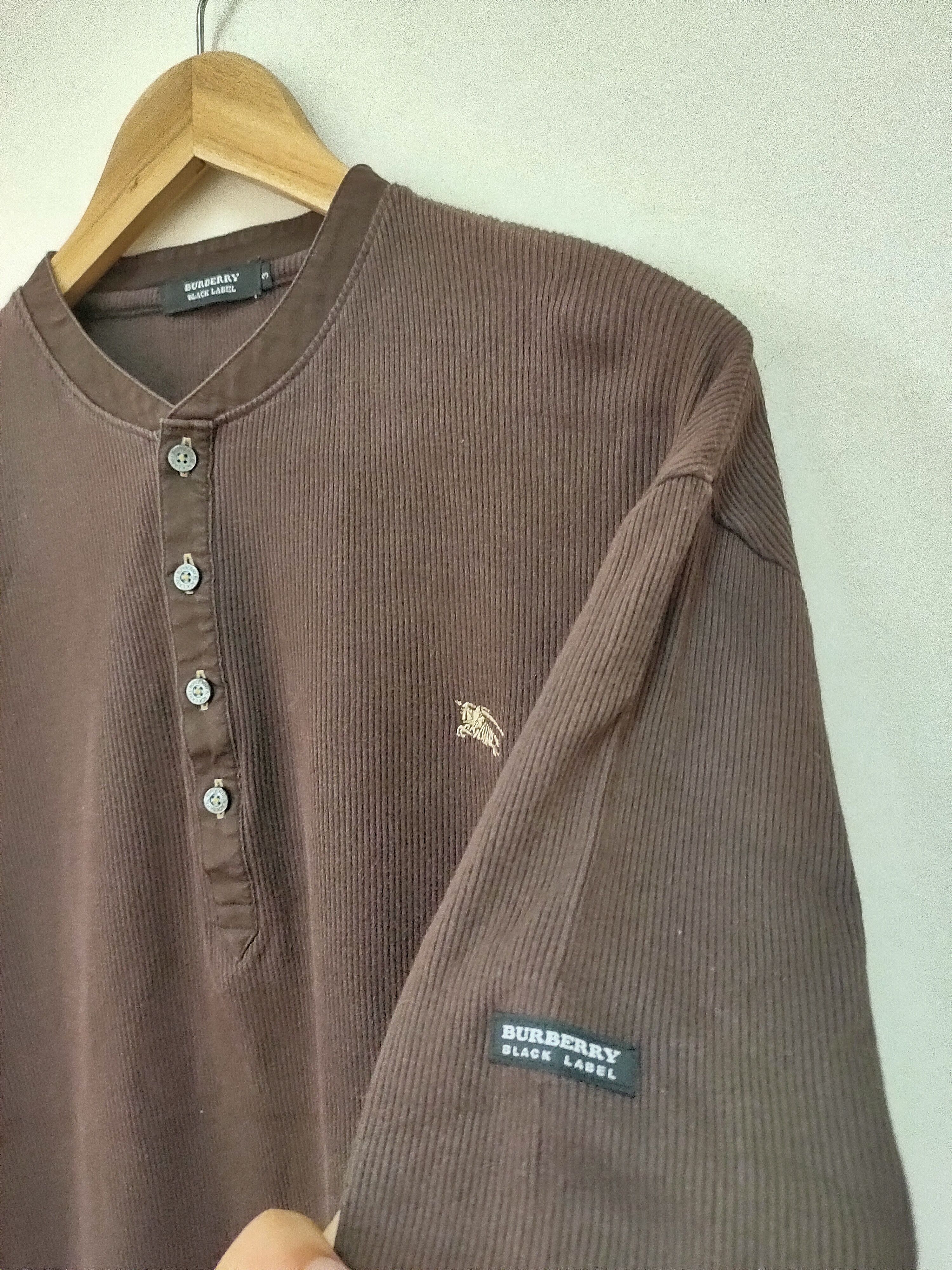 Burberry Burberry Black Label Longsleeve shirt small logo Size US L / EU 52-54 / 3 - 4 Thumbnail