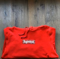 Supreme Bandana Box Logo Hoodie - Red