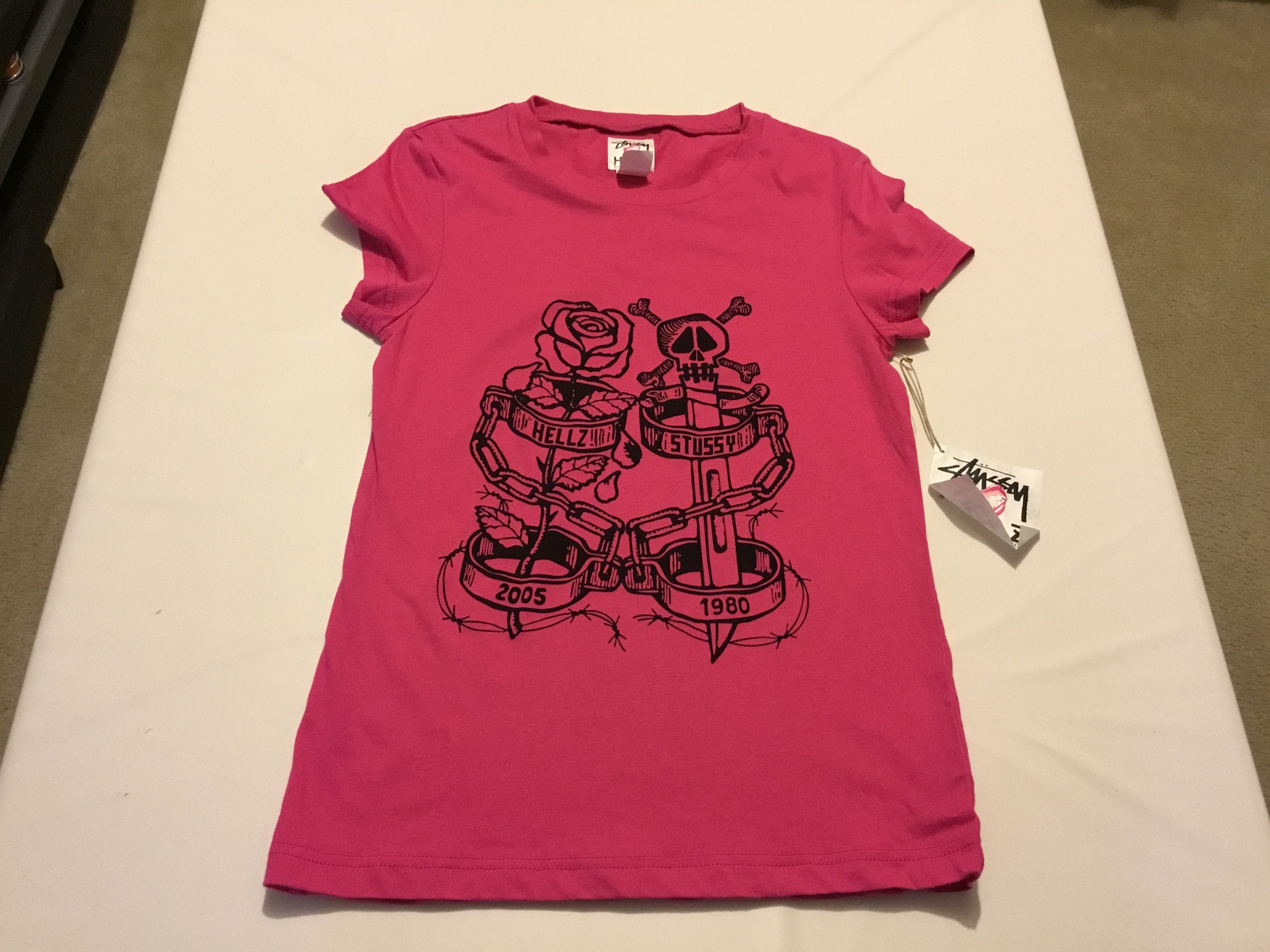 Hells Bells × Stussy Stussy x Hellz Bellz Tee Shirt Size M Hells Bells × Stussy Stussy x Hellz Bellz Tee Shirt Size M