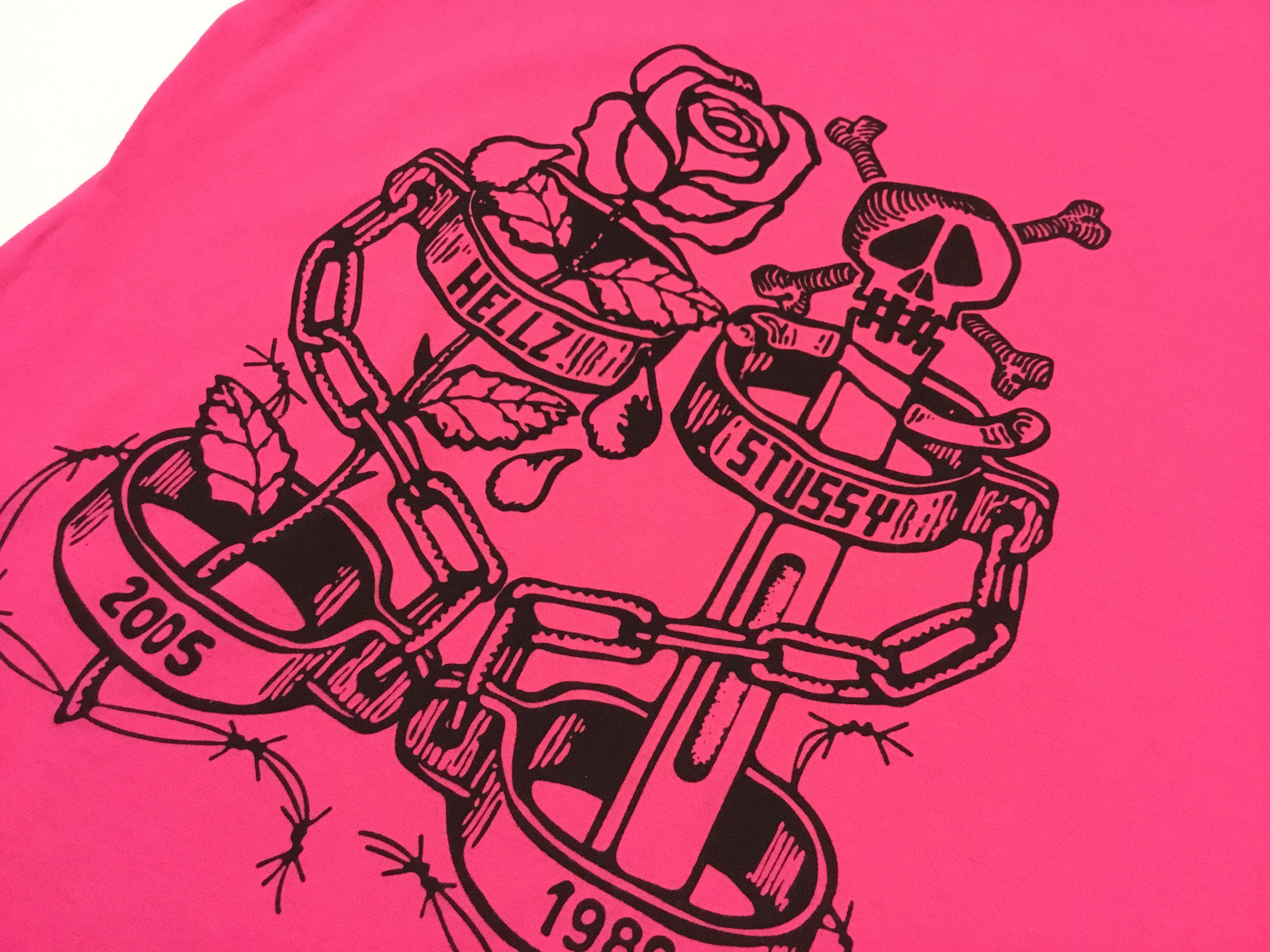 Hells Bells × Stussy Stussy x Hellz Bellz Tee Shirt Size M Hells Bells × Stussy Stussy x Hellz Bellz Tee Shirt Size M