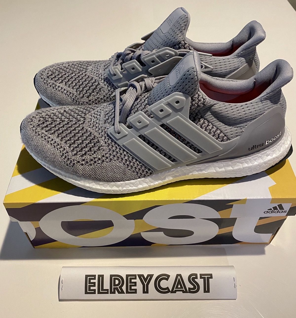Adidas Adidas UltraBoost 1.0 Wool Grey 2015 Size US 10.5 / EU 43-44 - 2 Thumbnail