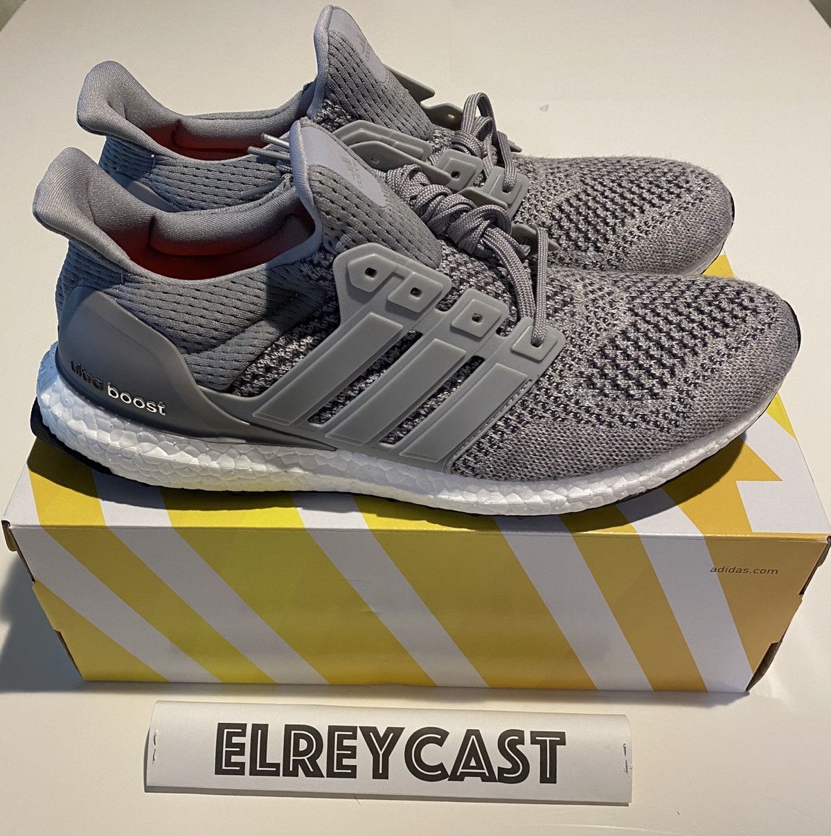 Adidas Adidas UltraBoost 1.0 Wool Grey 2015 Size US 10.5 / EU 43-44 - 1 Thumbnail