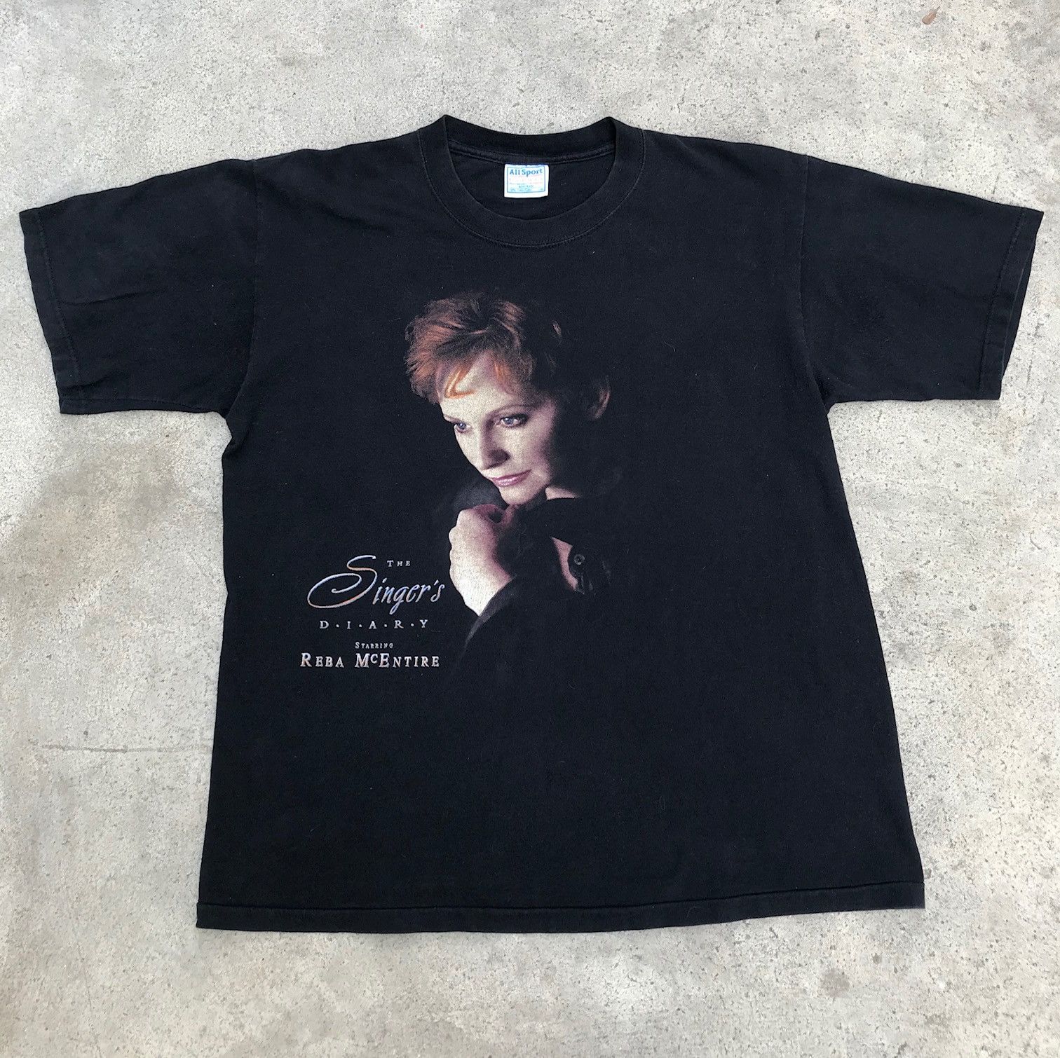 Band Tees × Vintage Vintage 90s Reba McEntire Promo Tee Country music Size US L / EU 52-54 / 3 - 1 Thumbnail