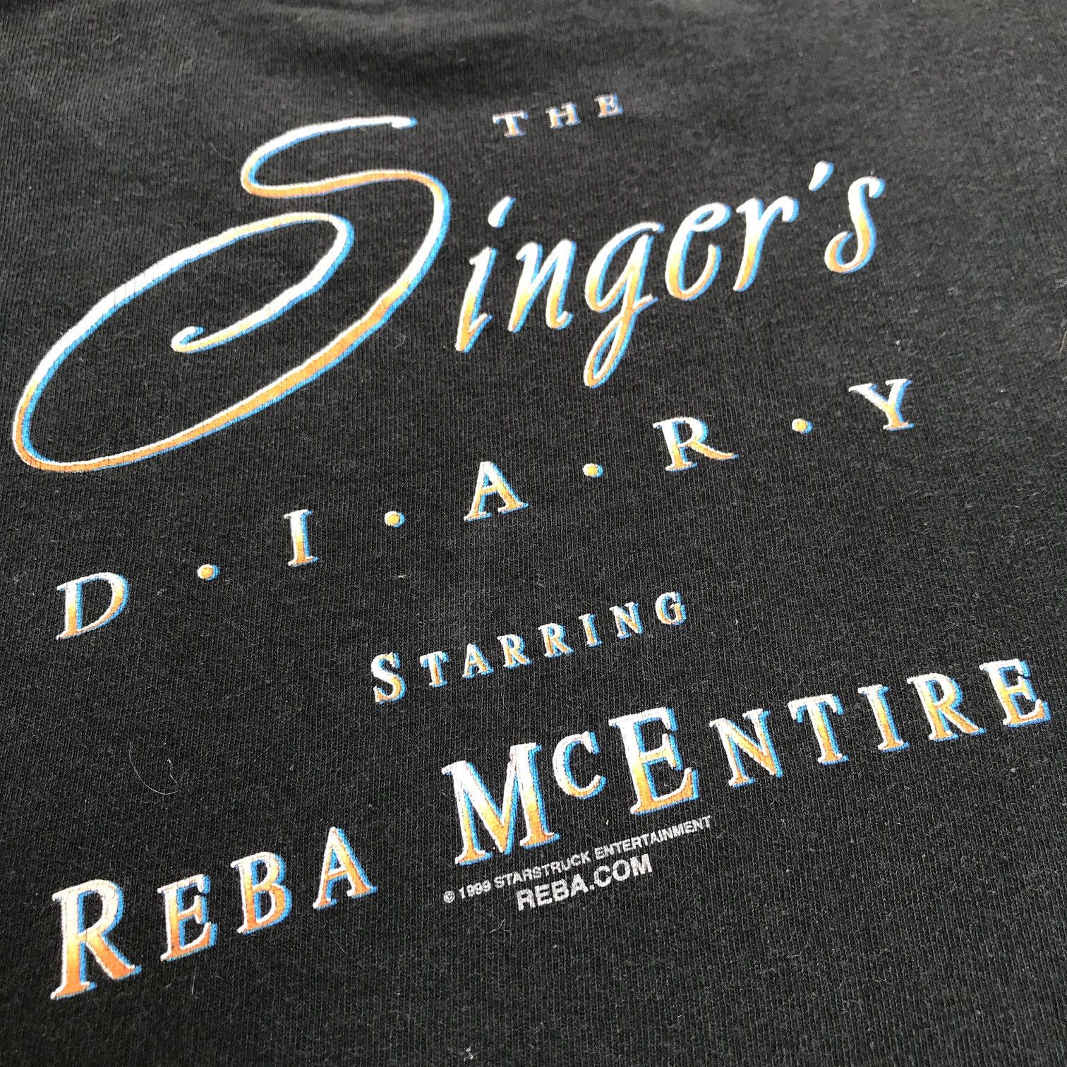 Band Tees × Vintage Vintage 90s Reba McEntire Promo Tee Country music Size US L / EU 52-54 / 3 - 6 Thumbnail