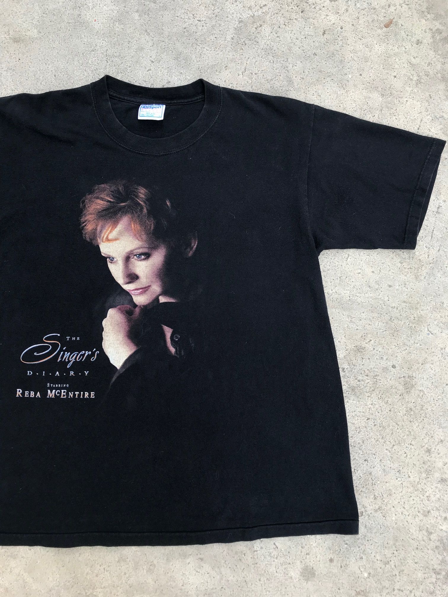 Band Tees × Vintage Vintage 90s Reba McEntire Promo Tee Country music Size US L / EU 52-54 / 3 - 2 Thumbnail