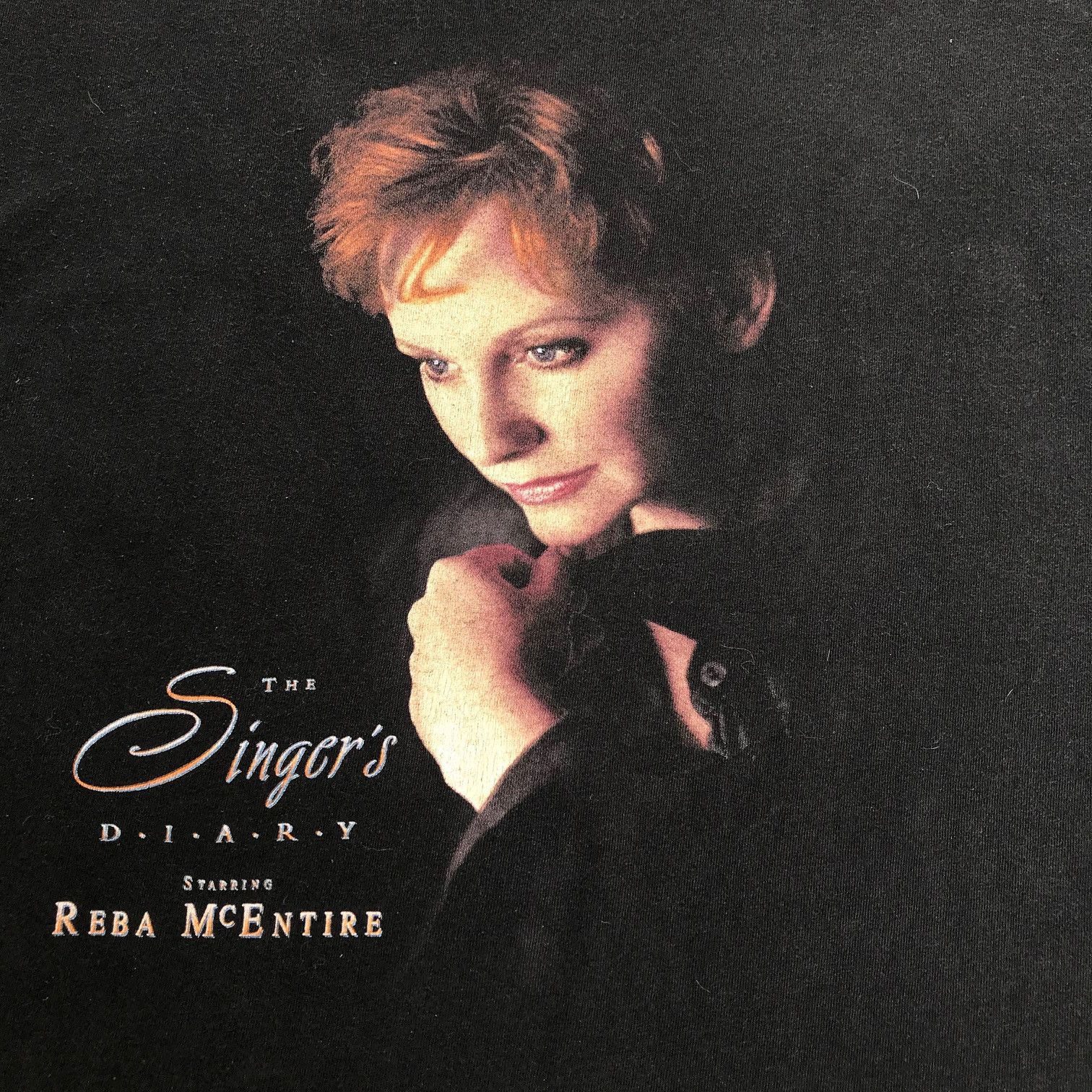 Band Tees × Vintage Vintage 90s Reba McEntire Promo Tee Country music Size US L / EU 52-54 / 3 - 3 Thumbnail