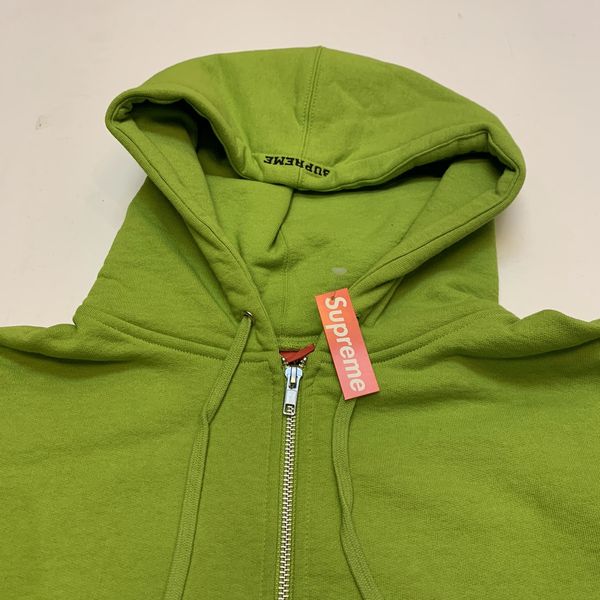 Supreme neon best sale green hoodie