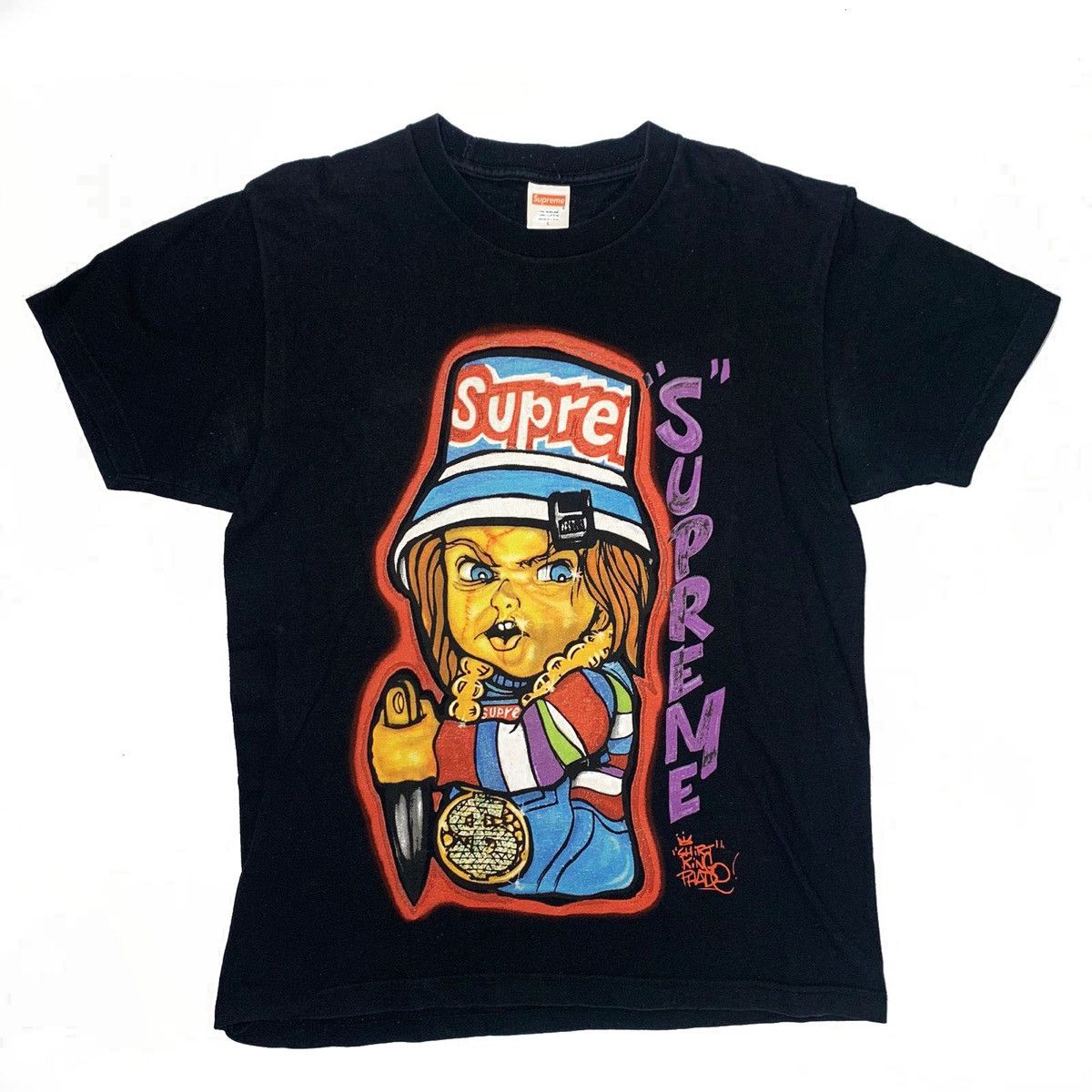 Supreme Supreme 40 Deuce Chucky Tee Black | Grailed