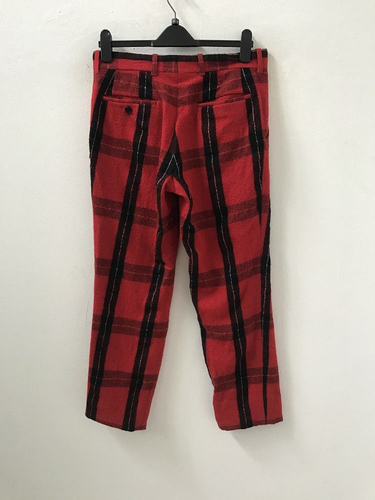 Vintage ZUBON + UR Japan Tartan Wool Trouser Pant Size US 30 / EU 46 - 6 Thumbnail