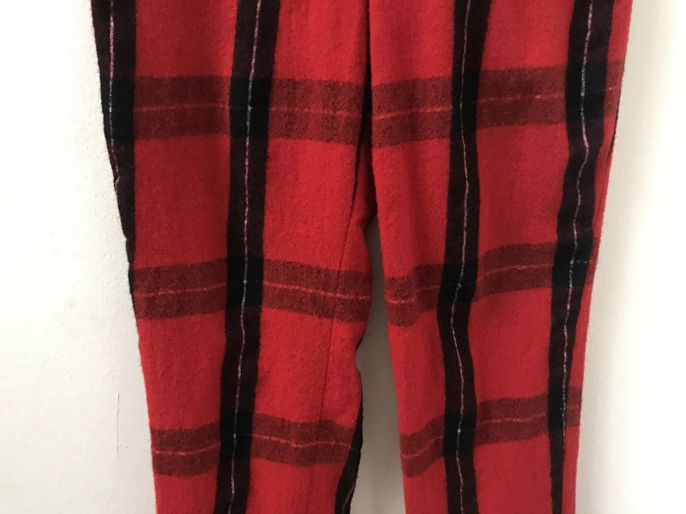 Vintage ZUBON + UR Japan Tartan Wool Trouser Pant Size US 30 / EU 46 - 3 Thumbnail
