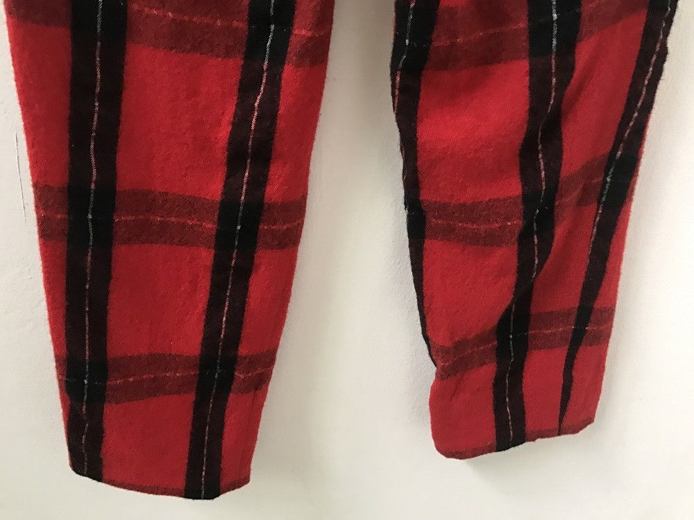 Vintage ZUBON + UR Japan Tartan Wool Trouser Pant Size US 30 / EU 46 - 9 Thumbnail