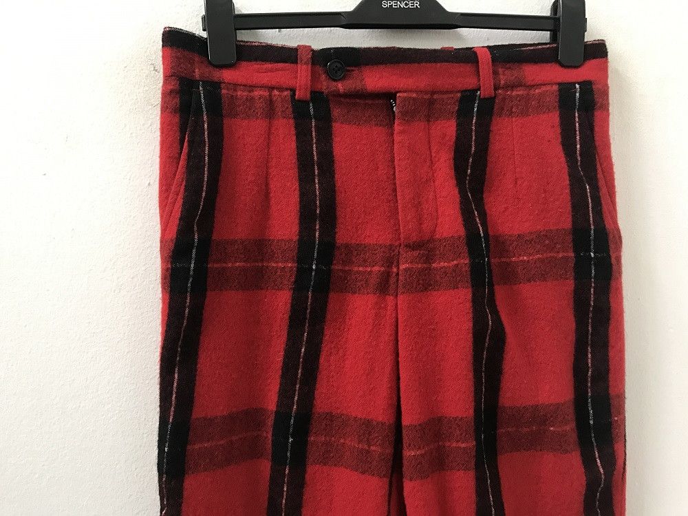 Vintage ZUBON + UR Japan Tartan Wool Trouser Pant Size US 30 / EU 46 - 2 Thumbnail