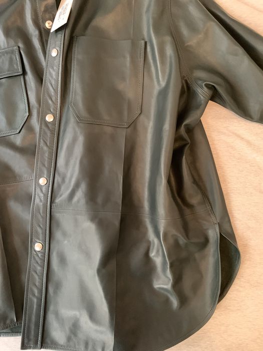 Oamc OAMC Max Leather Jacket/Shirt | Grailed