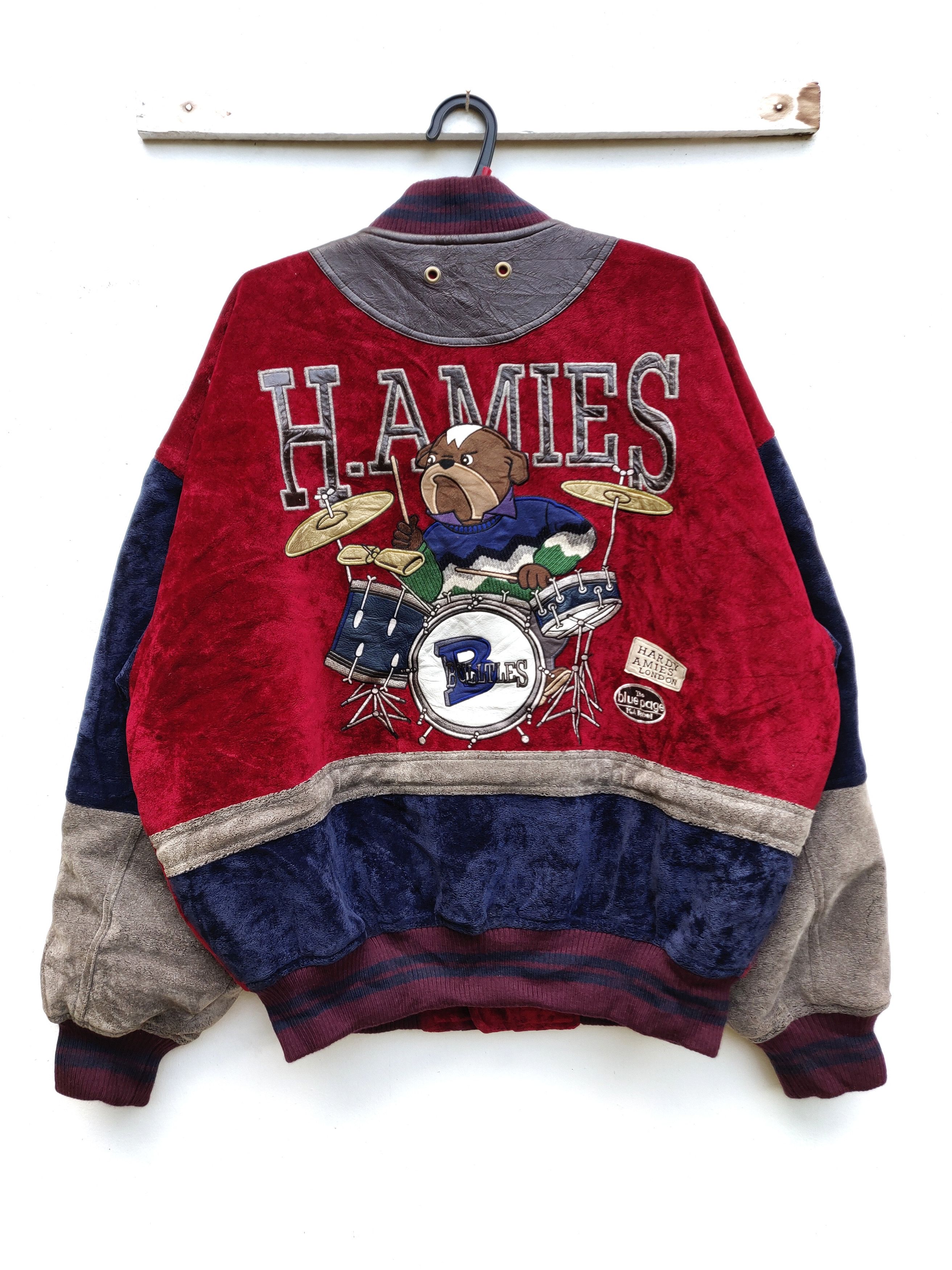 Hardy Amies H.amies sport bull dog drummer jazz big logo Size US L / EU 52-54 / 3 - 1 Thumbnail
