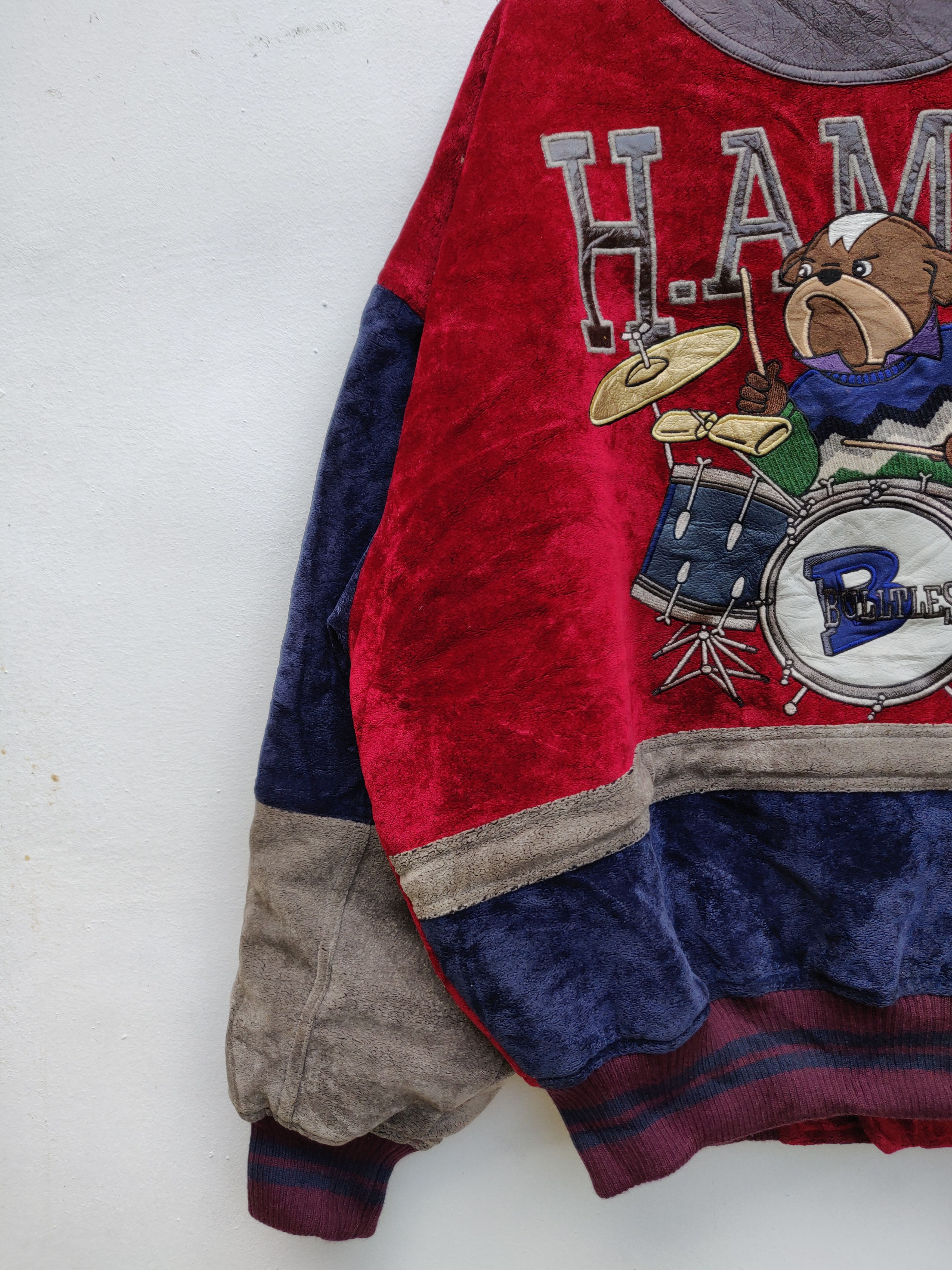 Hardy Amies H.amies sport bull dog drummer jazz big logo Size US L / EU 52-54 / 3 - 8 Thumbnail