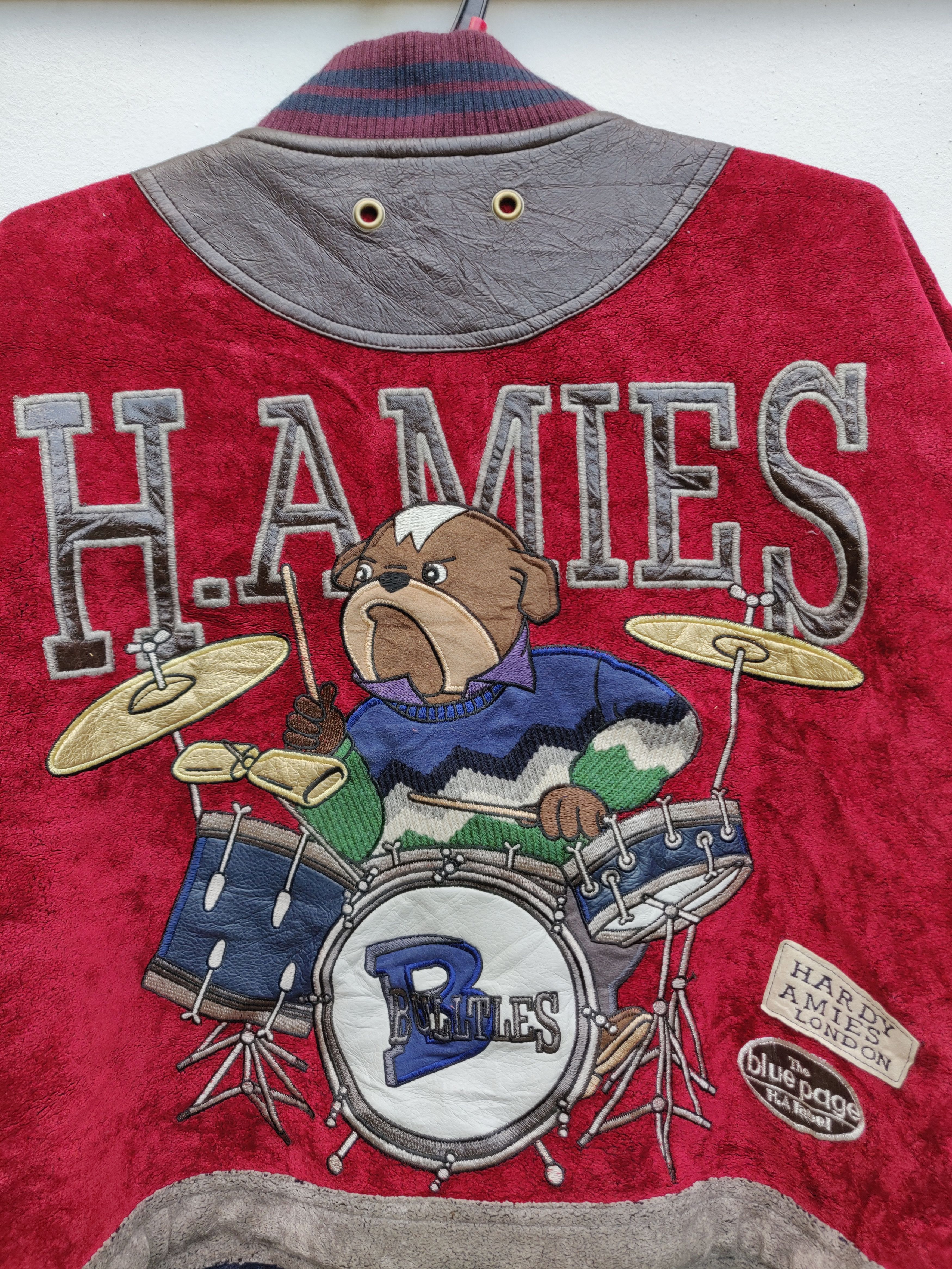 Hardy Amies H.amies sport bull dog drummer jazz big logo Size US L / EU 52-54 / 3 - 7 Thumbnail