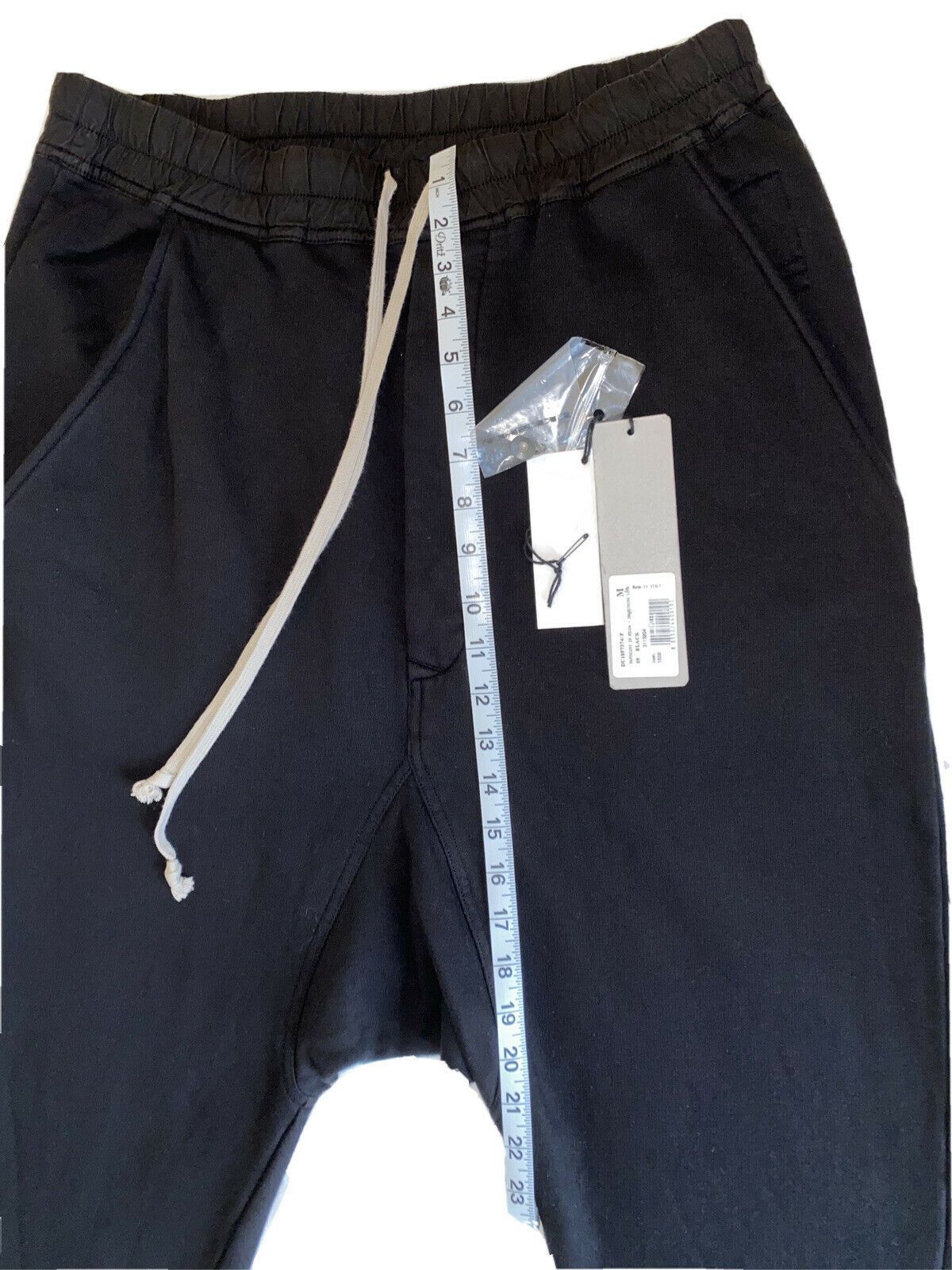 Rick Owens Drkshdw RICK OWENS DRKSHDW Drawstring Drop Crotch Trousers Size US 32 / EU 48 - 11 Thumbnail