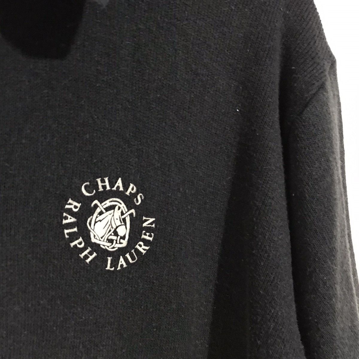 Chaps Ralph Lauren Chaps collar short sleeve sweater Size US L / EU 52-54 / 3 - 3 Thumbnail