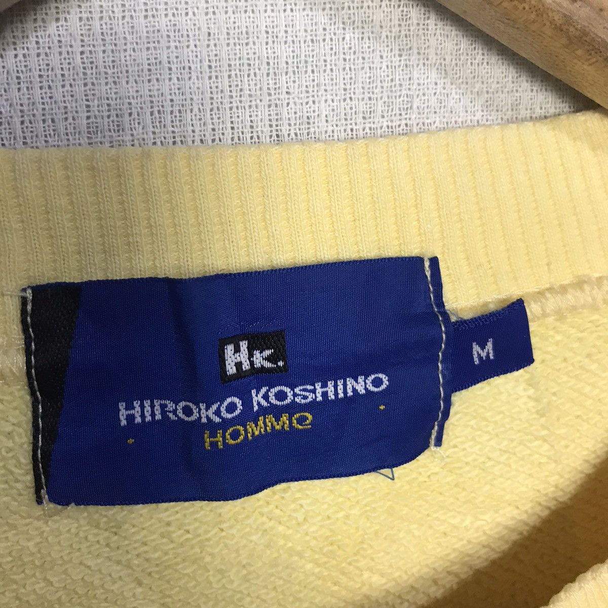 Hiroko Koshino Homme Hiroko koshino homme crewneck embroidery spell Size US M / EU 48-50 / 2 - 4 Thumbnail