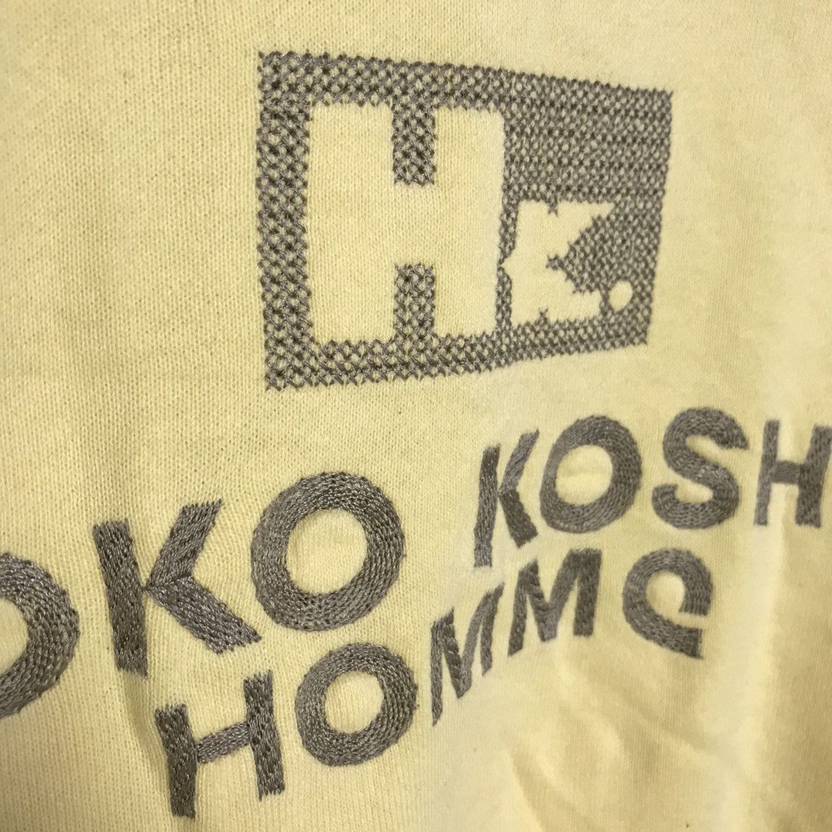 Hiroko Koshino Homme Hiroko koshino homme crewneck embroidery spell Size US M / EU 48-50 / 2 - 2 Thumbnail