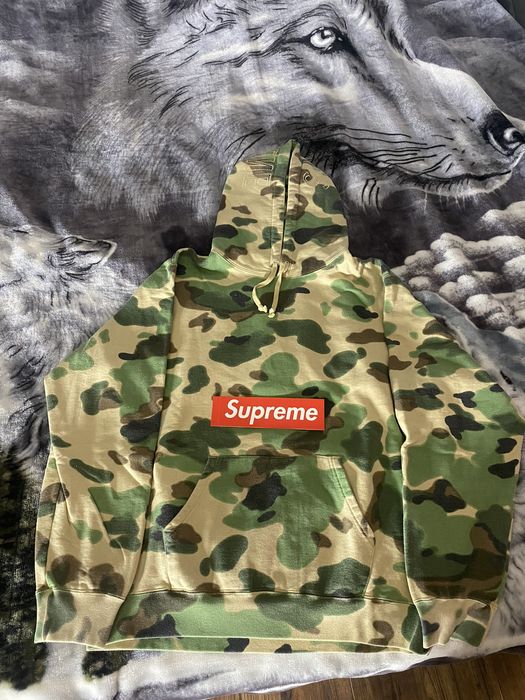 Supreme overdyed hot sale hoodie ss20