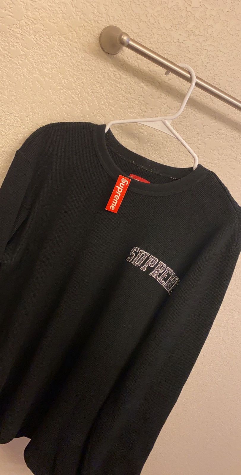 Supreme Big Arc Crewneck Heather Grey Men's - FW20 - US