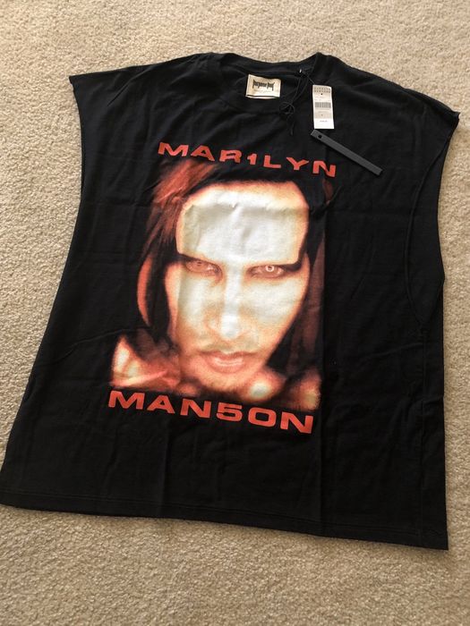 Fear of God Fear of God Justin Bieber Marilyn Manson Shirt sz.M 
