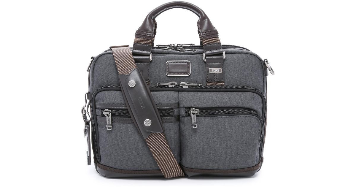 Tumi Alpha Bravo Andersen Slim Commuter Brief