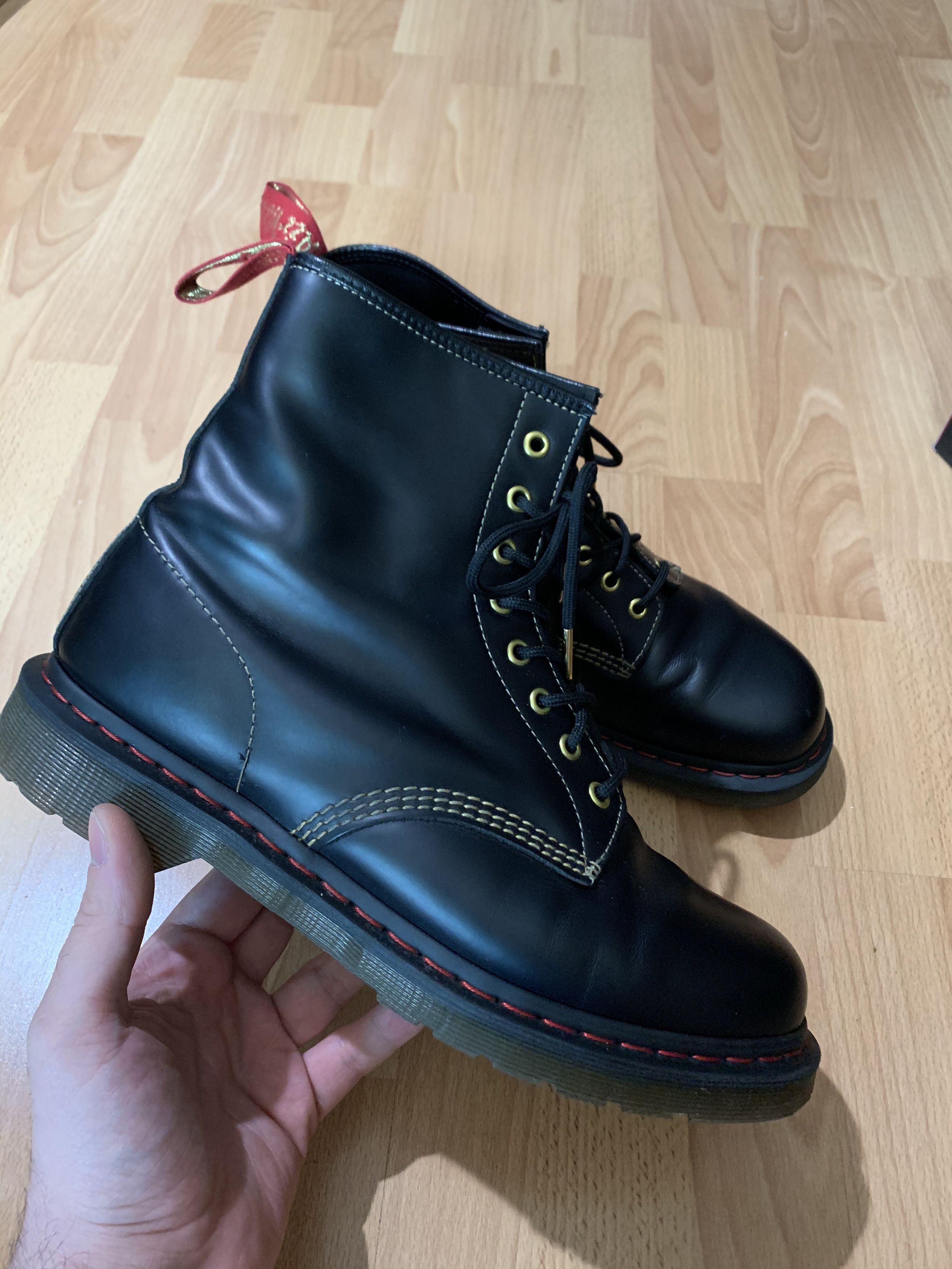 Year of the on sale dog doc martens