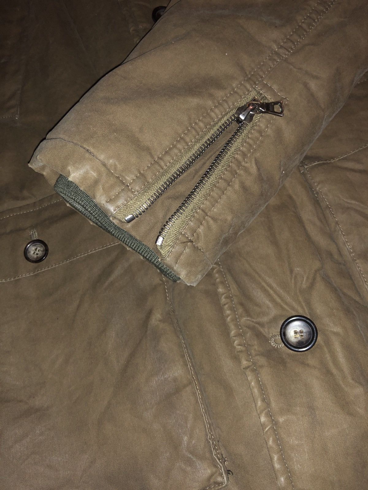 A.P.C. A.P.C. Men’s Coat - Green/Khaki Size Small Size US S / EU 44-46 / 1 - 6 Thumbnail