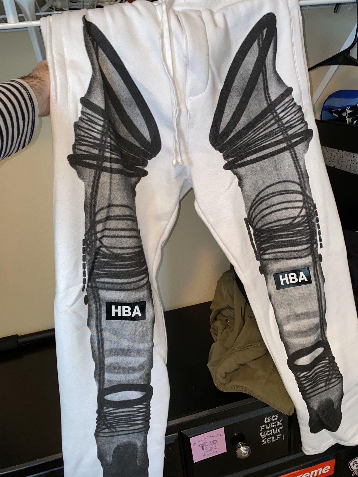 Hood By Air Astronaut Sweat Pants HBA | Grailed