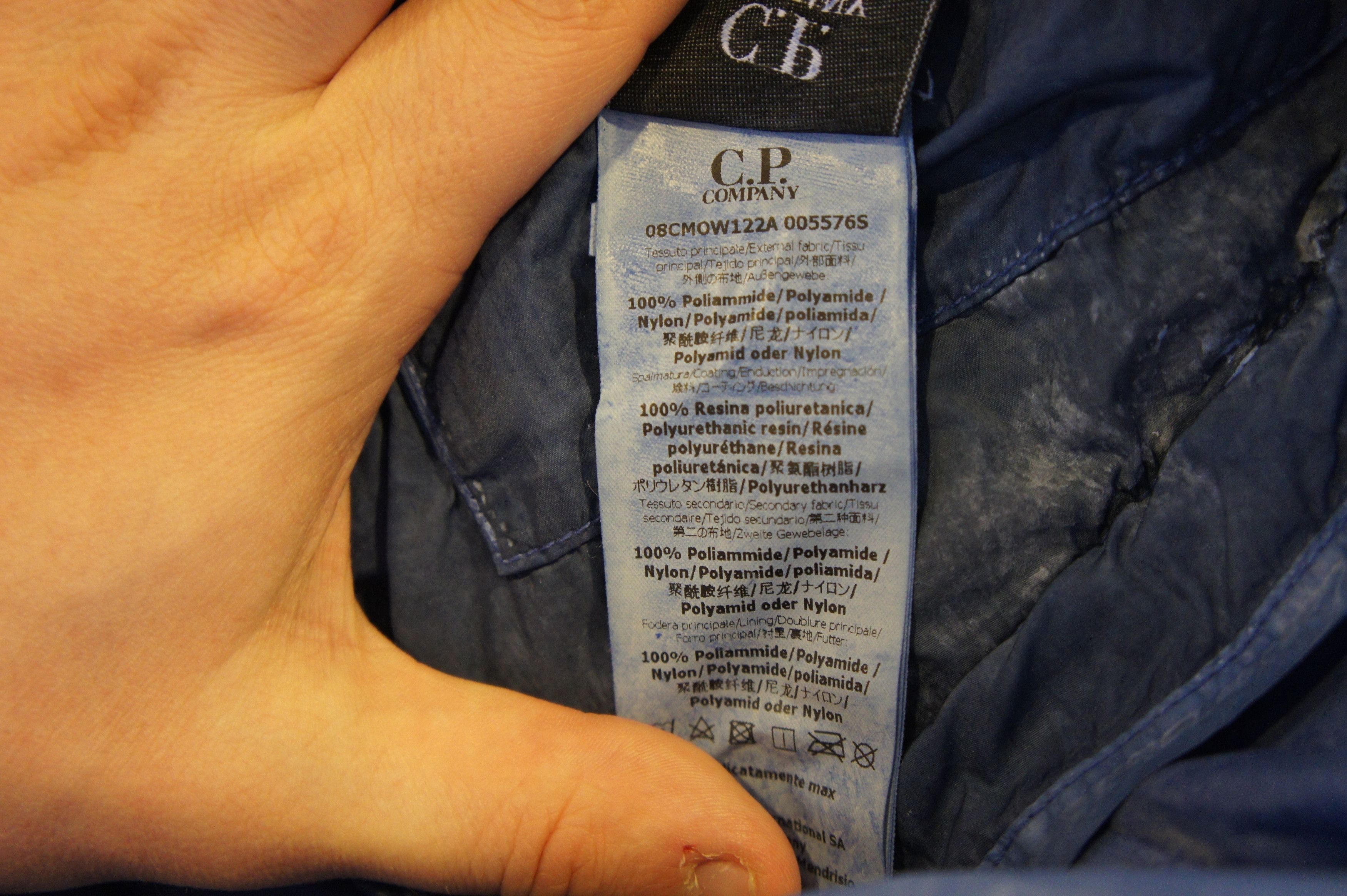 C.P. Company C.P. Company Nyber Dyed Goggle Jacket new size L 50 Grailed