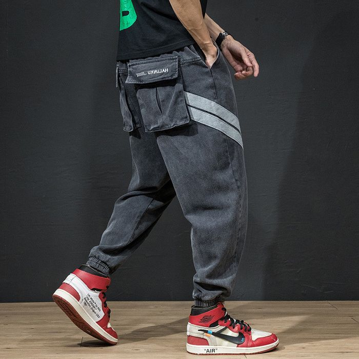Vintage Gray cargo pants Grailed